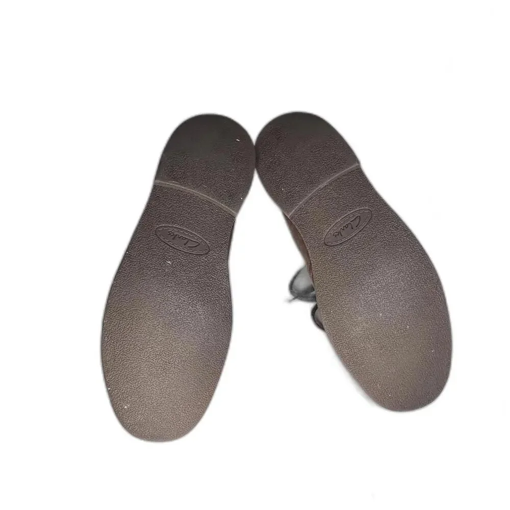 Clarks Bushacra 3 Chukka‎ Desert Boots Beeswax Brown Leather Boots Men's 12